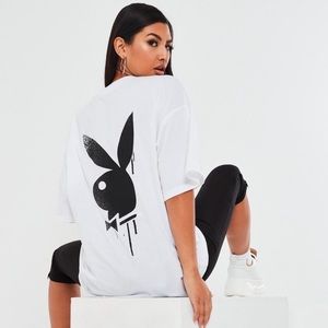 Drippy Playboy X Missguided Oversized T-Shirt